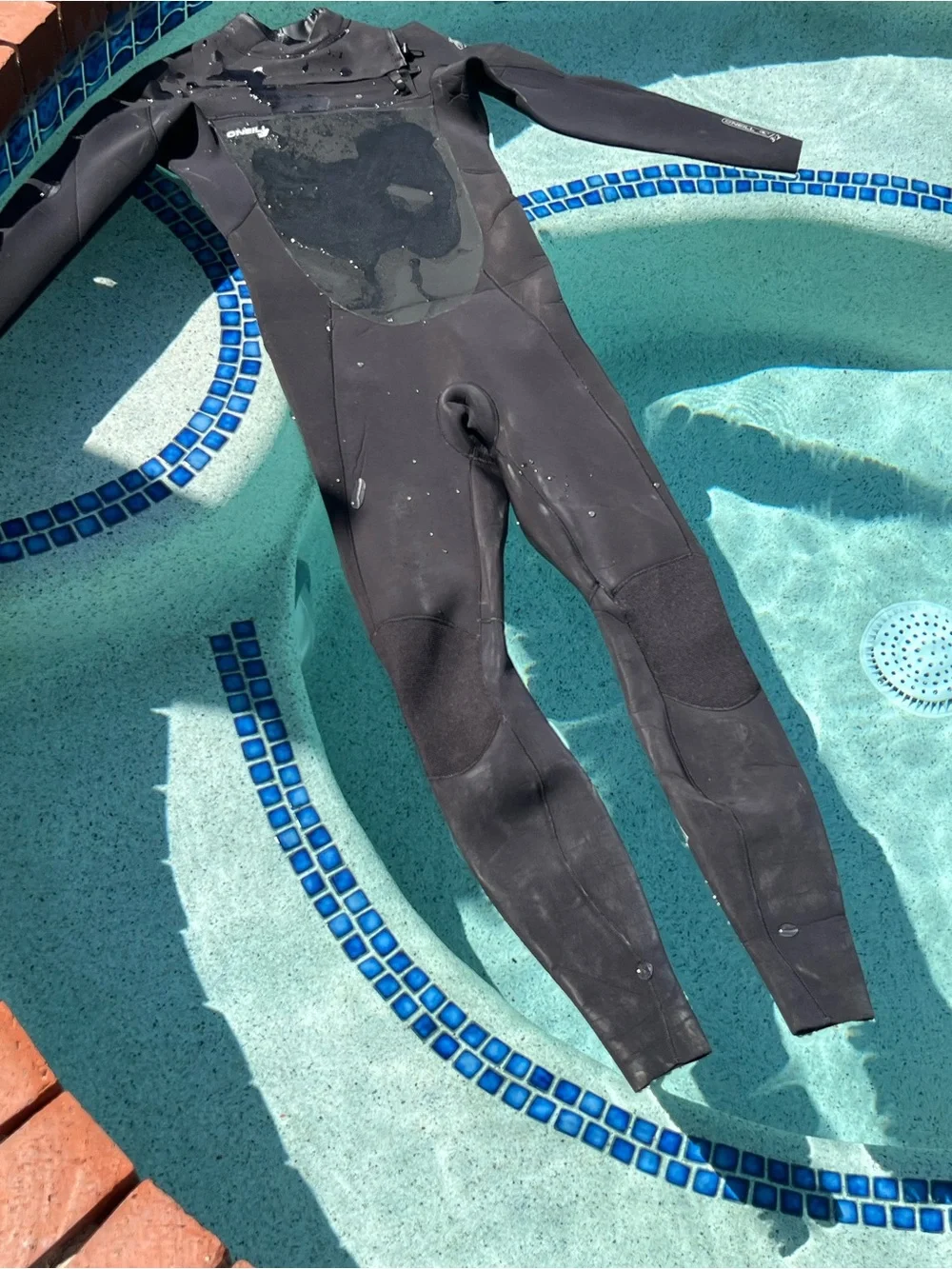 O’Nell Men’s Full Body Wet Suit Size Medium Tall  Chest Zipper